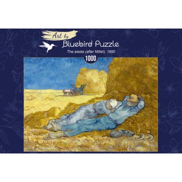 puzzle 1000 pieces bluebird van gogh la sieste 
