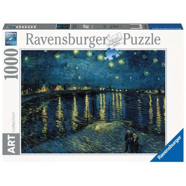 puzzle 1000 pieces ravensbuger nuit etoilee van gogh 