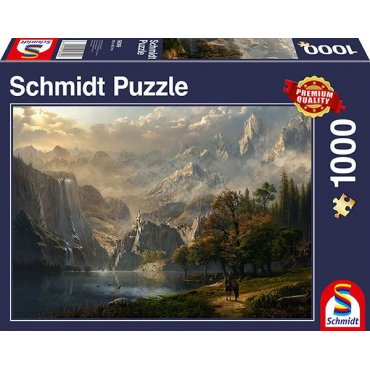 puzzle 1000 schmidt cascade idyllique 