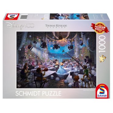 puzzle 1000p disney kinkade celebration 100 boite de jeu 