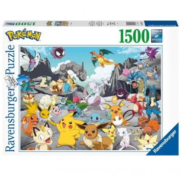 puzzle 1500 pieces pokemon ravensburger pokemon classiques 
