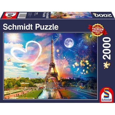 puzzle 2000 schmidt paris jour et nuit 