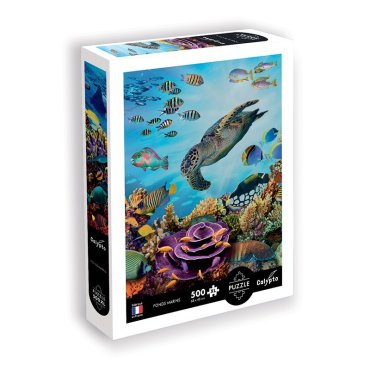 puzzle 500 pieces xl fonds marins sentosphere boite de jeu 