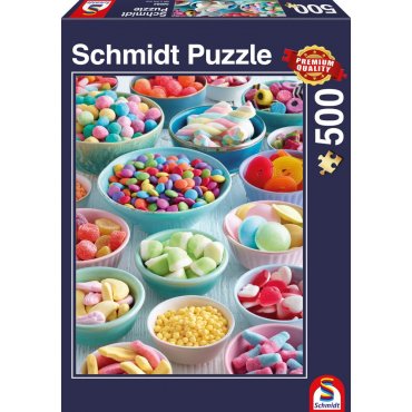 puzzle 500 schmidt sucreries 