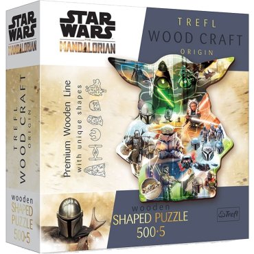 puzzle 5005 pieces trefl star wars mandalorian boite de jeu 