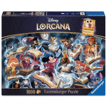 puzzle disney lorcana 1000 pieces  acier boite 