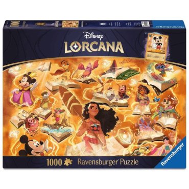 puzzle disney lorcana 1000 pieces  ambre boite de devant 