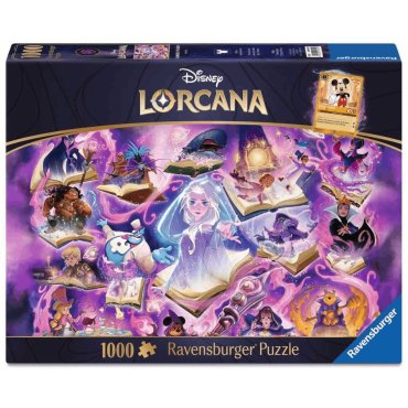 puzzle disney lorcana 1000 pieces  amethyste   boite 