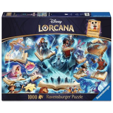 puzzle disney lorcana 1000 pieces  saphir   boite 