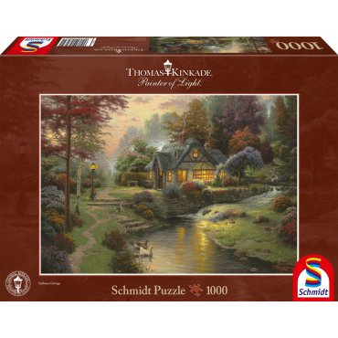 puzzle kinkade calme vesperal 