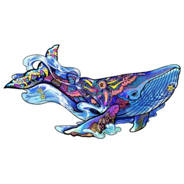 puzzle rainbowooden baleine modele 