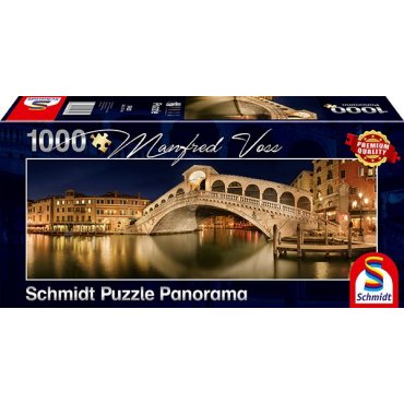 puzzle schmidt 1000 pieces voss pont du rialto 