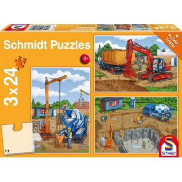 puzzle schmidt 3x24 sur le chantier 