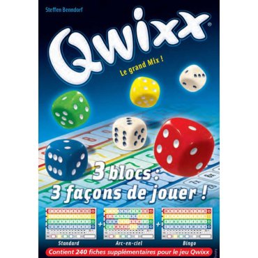 qwixx recharge blocs de score 