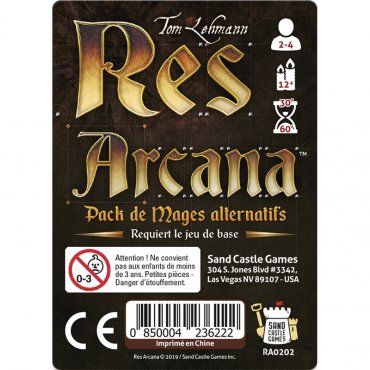 res arcana pack de mages alternatifs boite dos 