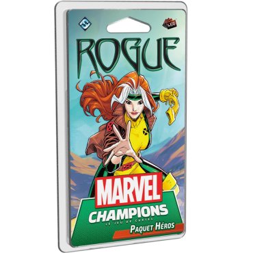 rogue paquet heros marvel champions jeu de cartes boite 