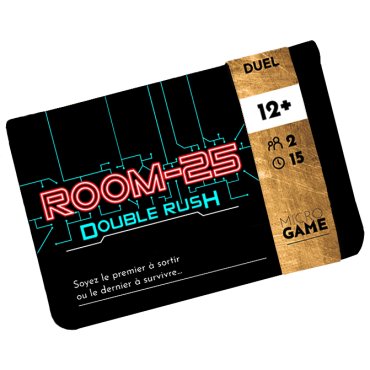 room 25 double rush jeu matagot boite de jeu 