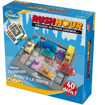 rush hour jeu thinkfun boite 