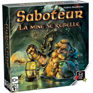 saboteur la mine se rebelle jeu gigamic boite 