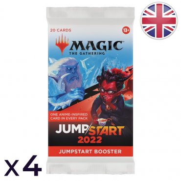 set 4 booster packs magic jumpstart 2022 en 