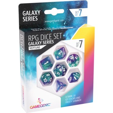 set de 7 des rpg galaxy series neptune gamegenic ggs50013ml 