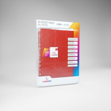 set_of_10_18 pocket_pages_side loading_red_gamegenic 