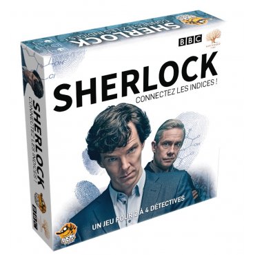 sherlock connectez les indices boite de jeu 