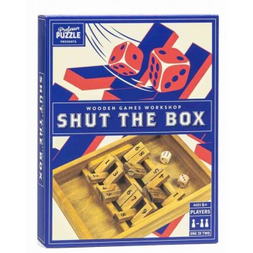 shut the box wilson jeux boite de jeu 