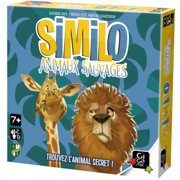 similo animaux sauvages jeu gigamic boite 