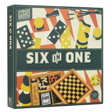 six in one bois vintage wilson jeux 