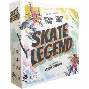 skate legend jeu rose noire edition boite 