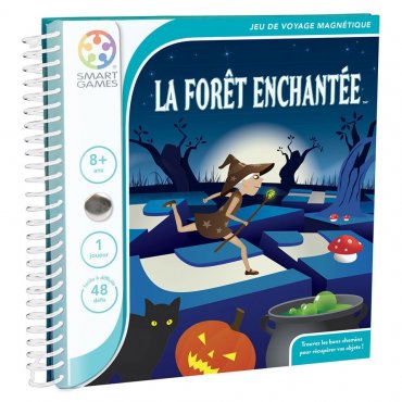 smartgames la foret enchantee livre magnetique 