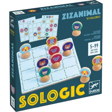 sologic zizanimal jeu djeco boite de jeu 