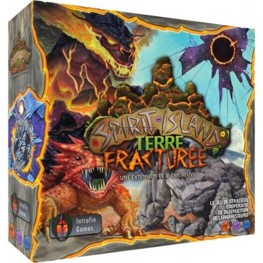 spirit island extension terre fracturee boite de jeu 