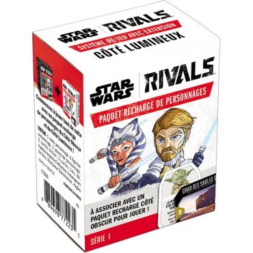 star wars rivals paquet recharge de personnages cote lumineux serie1 jeu funko games boite de jeu 
