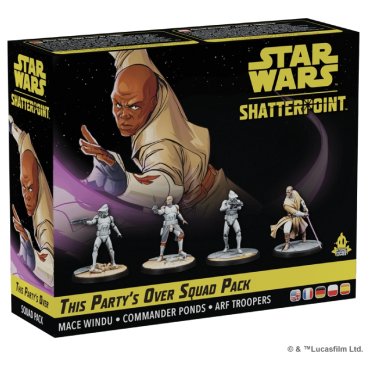 star wars shatterpoint pack d escouade this party s over boite de jeu 