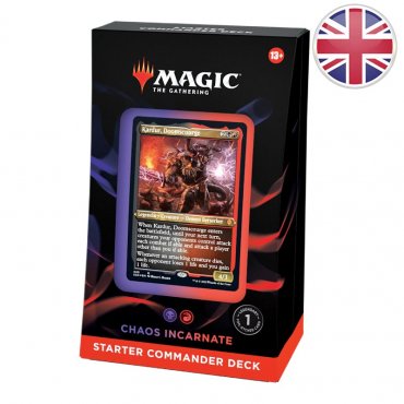 starter commander deck magic chaos incarnate en 