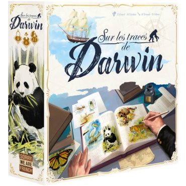 sur les traces de darwin jeu sorry we are french boite 