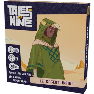 tales ofnine 3 le desert infini jeu arkham society boite de jeu 