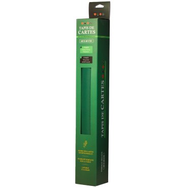 tapis belote vert wogamat boite 