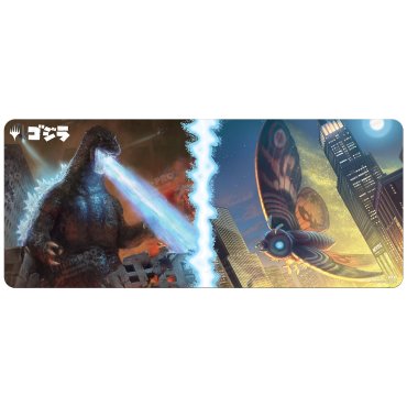 tapis grand format godzilla mothra ultra pro 
