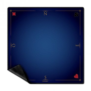 tapis prestige bleu 60x60cm 