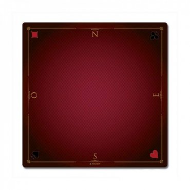 tapis prestige rouge taille 1 60x60 wogamat 