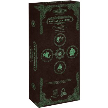 trickerion   arts arcaniques   extension   boite de jeu 