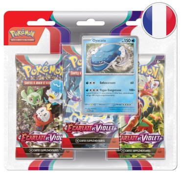 tripack pokemon oyacata ecarlate et violet fr 