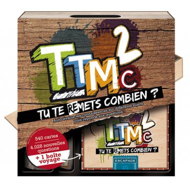 ttmc 2 tu te remets combien edition 2023 boite de jeu 