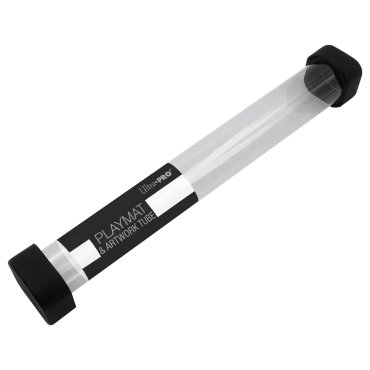 tube en plastique carre transparent ultra pro 404893 