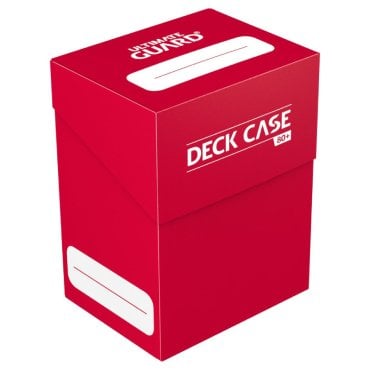 ugd010258 deck case 80 rouge ultimate guard 