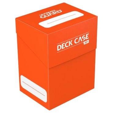 ugd010259 deck case 80 orange ultimate guard 