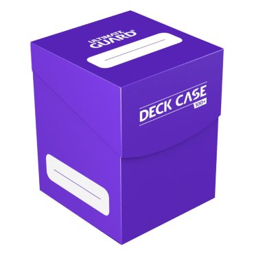 ugd010305 deck case 100 violet ultimate guard 